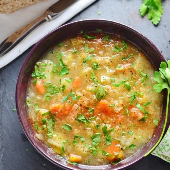 Sauerkraut Vegetable Soup