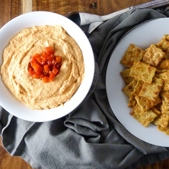 Roasted Red Pepper Hummus