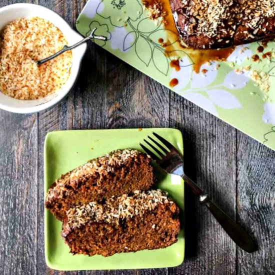 Paleo Coconut Caramel Quick Bread