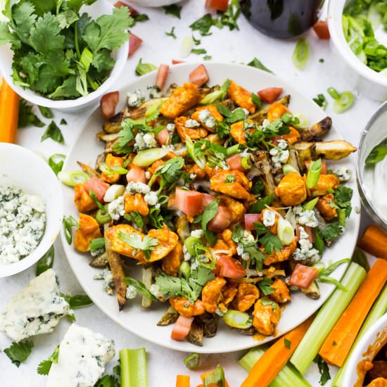 Loaded Buffalo Chicken Fries