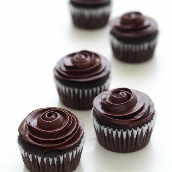 Dairy Free Chocolate Cupcakes