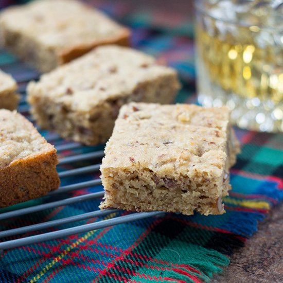 Almond Flour Scotch Blondies