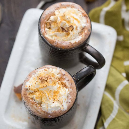 Butterfinger Hot Cocoa