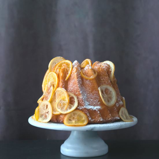 Citrus Ginger Kugelhopf