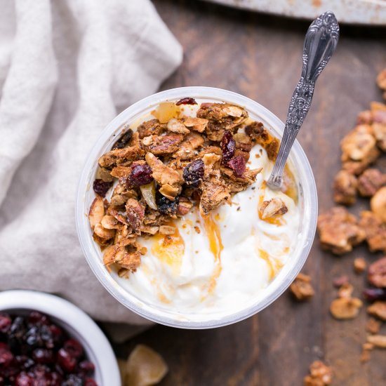 Orange Ginger Grain-Free Granola