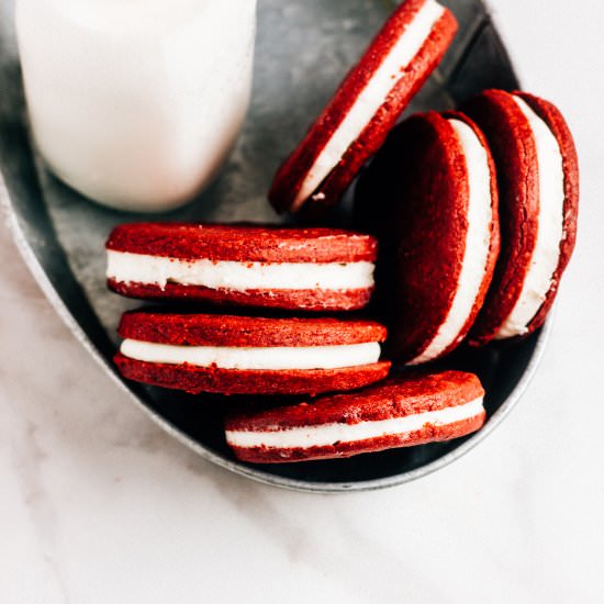 Red Velvet Oreos