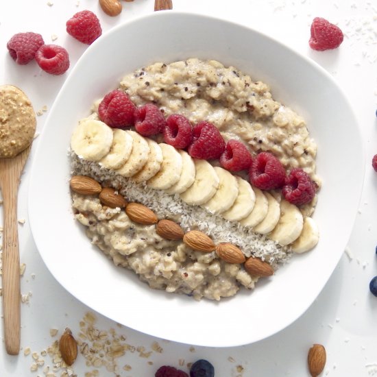 Simple Quinoa Oatmeal