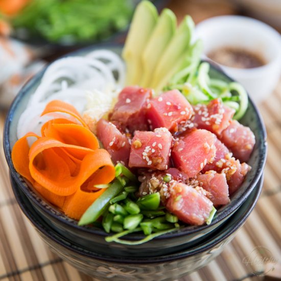 Spicy Tuna Poke Bowl