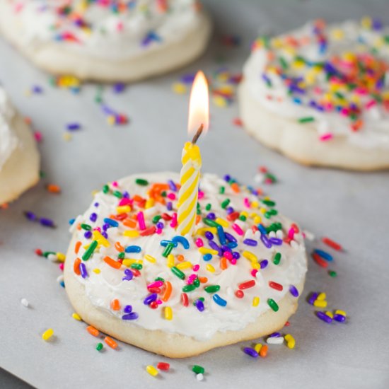 Birthday Cake Cookies