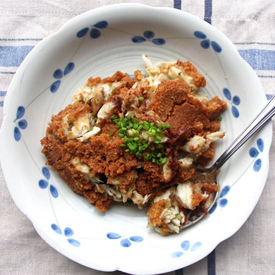 Buttery Crab Pie