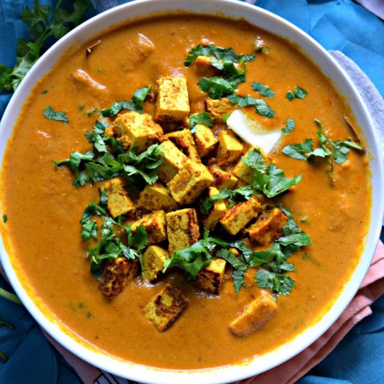 Vegan Tofu Tikka Masala