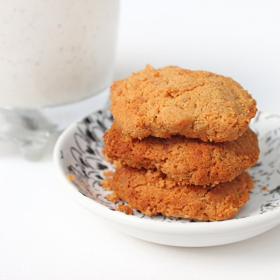 Quick Healthy Peanut Butter Cookies