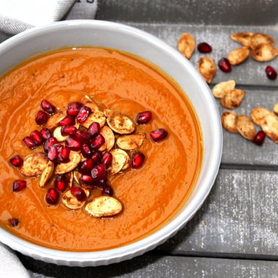 Pumpkin Coconut Soup