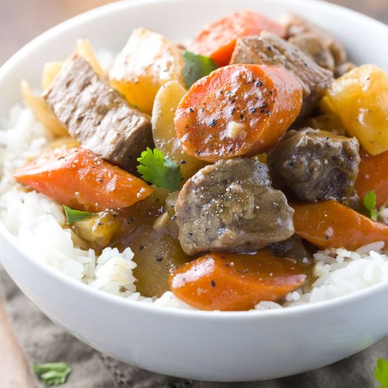 Grandma’s Ginger Beef Stew