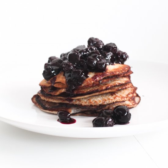 Low FODMAP Banana Pancakes