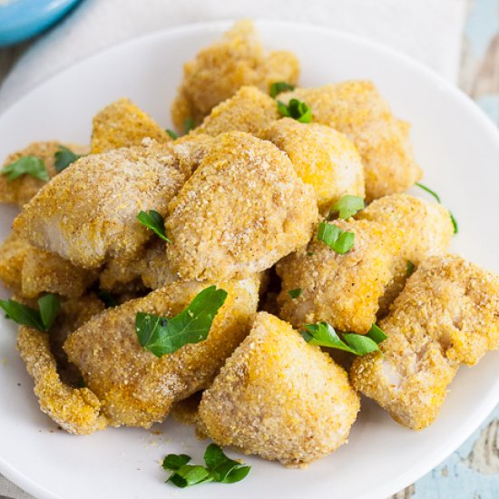 Baked Catfish Nuggets