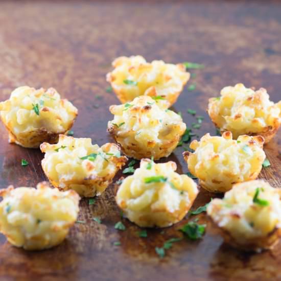 Crab Mac & Cheese Bites