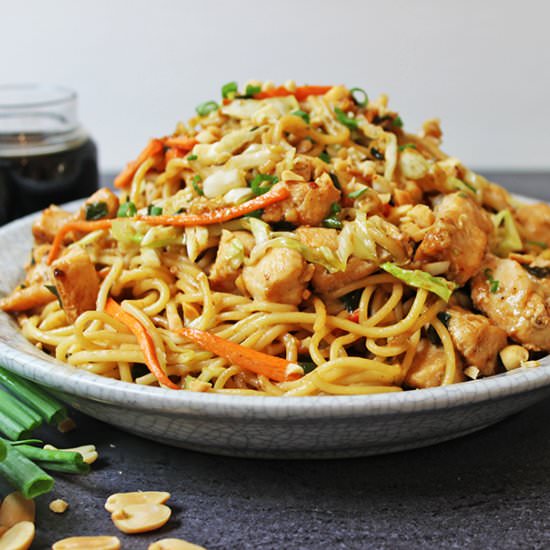 CPK Thai Peanut Chicken Pasta