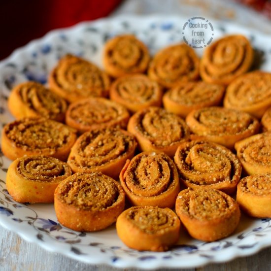 Baked Bhakarwadi