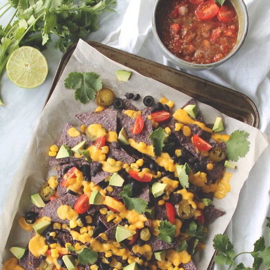 Loaded Plant Based Nachos