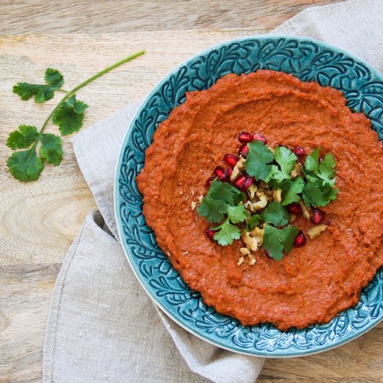 Muhammara (Red Pepper & Walnut Dip)