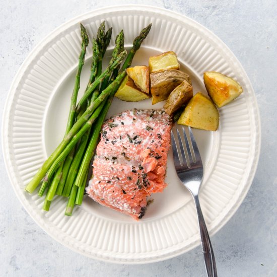 Sheet Pan Dinner: Roasted Salmon