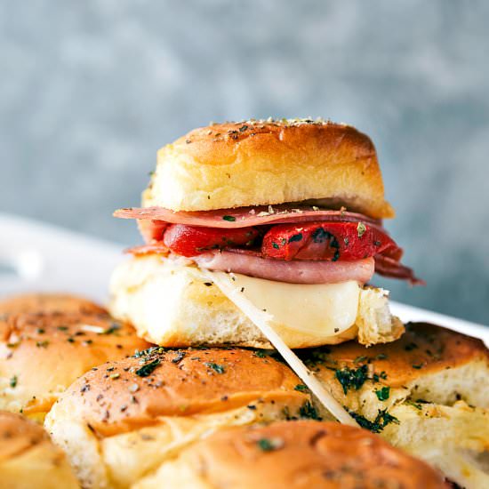 Hot Italian Sliders