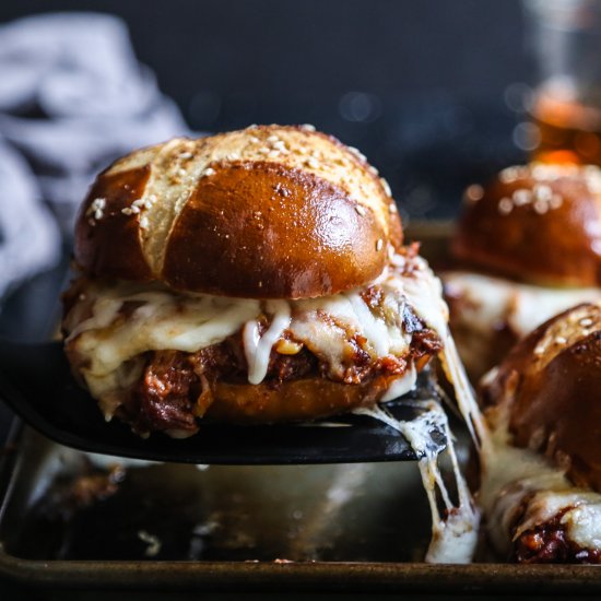 Oven Baked Pulled Pork Sliders