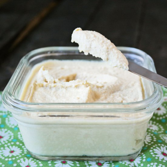 Oil-Free Vegan Cream Cheese