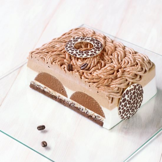 Frappe Entremet Cake