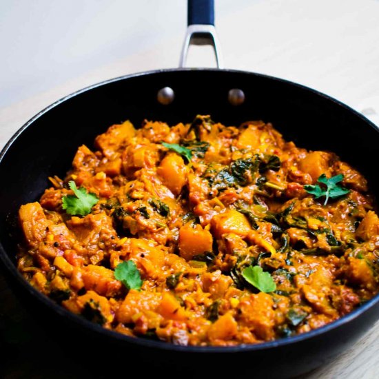 Adaptable One-Pot Vegan Curry