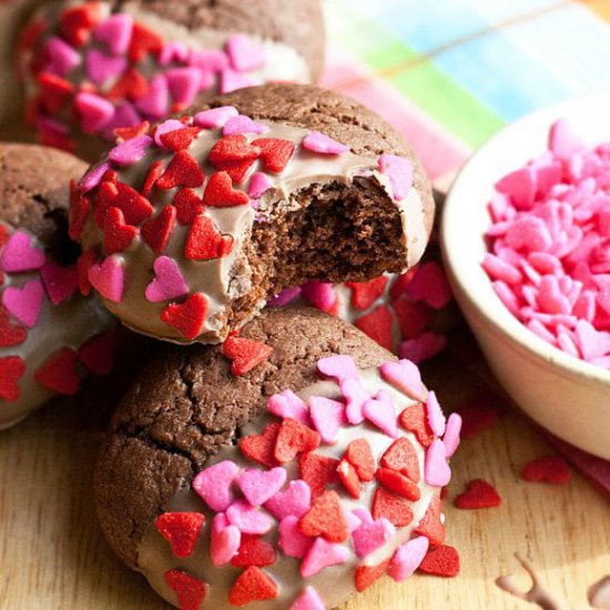 Chocolate Cake Mix Cookies