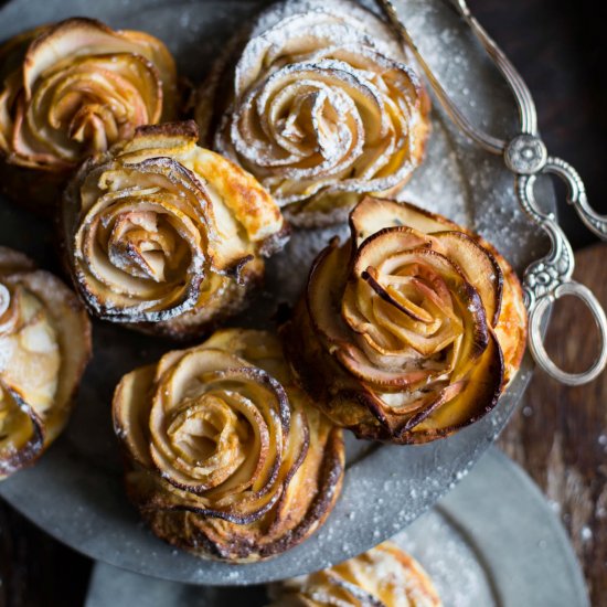 Apple Tartelette Rosettes