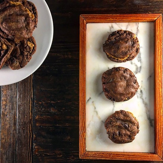 Chocolate Peanut Butter Cookies