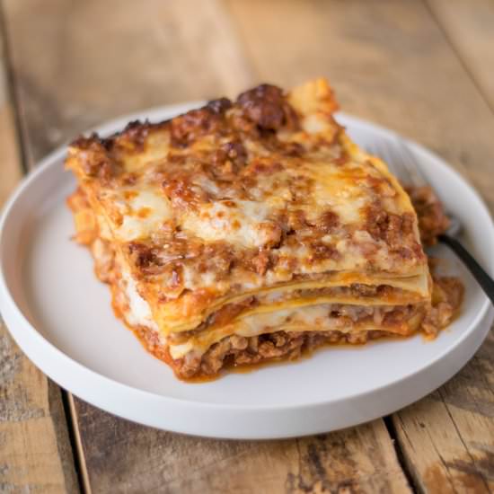 Lasagne Bolognese