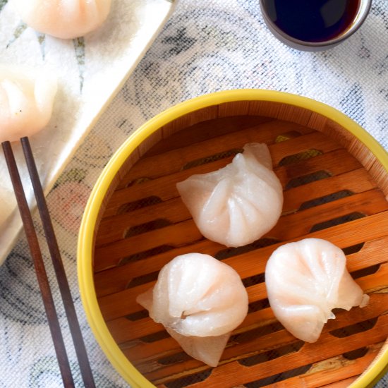 Har Gow- Cantonese shrimp dumpling