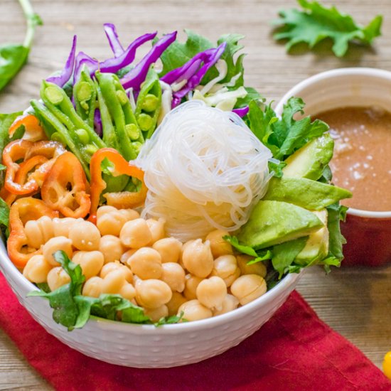 Kale Chickpea Buddha Bowls