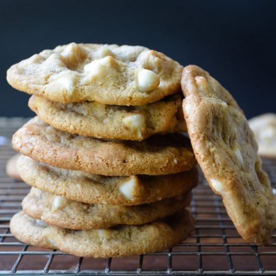 Flourless Macadamia Chip Cookies