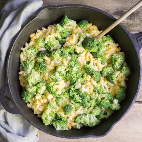 broccoli cheedar mac n cheese