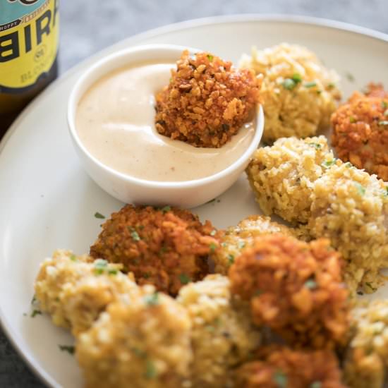 Baked Popcorn Chicken