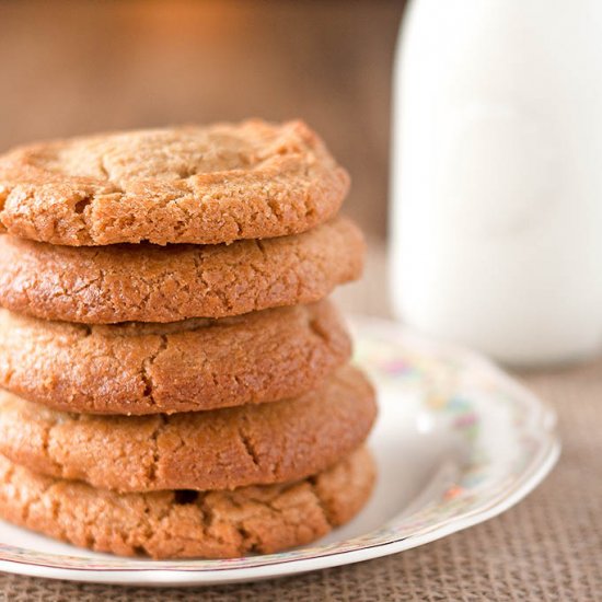 Peanut Butter Cookies (Vegan)