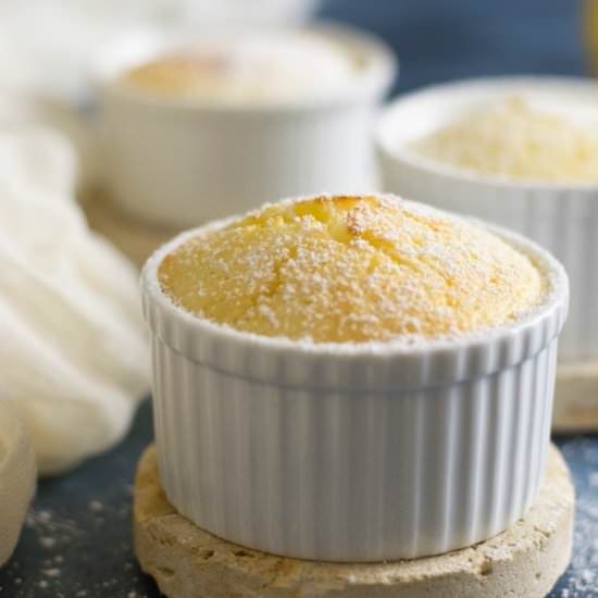 Gluten Free Lemon Sour Cream Cakes