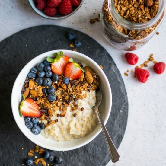 Vegan Cacao Crunch Granola