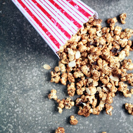 Almond Honey Popcorn