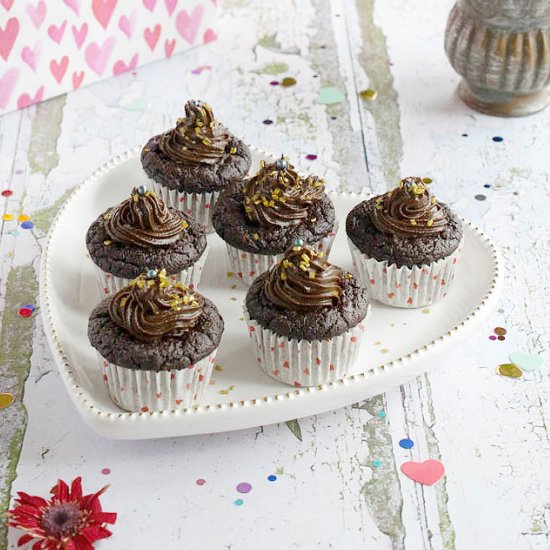 Gluten-free Vegan Chocolate Cupcakes