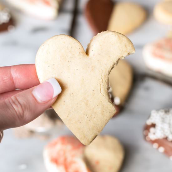 Vanilla Bean Cardamom Sugar Cookies