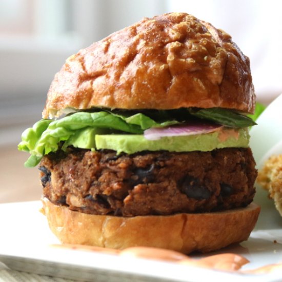 Black Bean Veggie Burgers