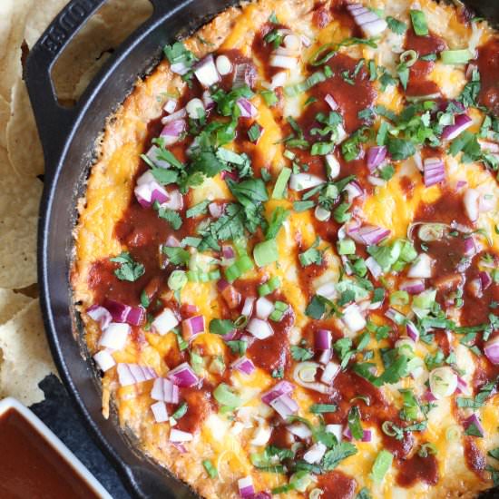 Lightened-Up BBQ Chicken Dip