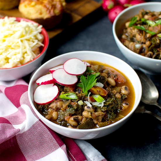 Black eyed Peas Chili