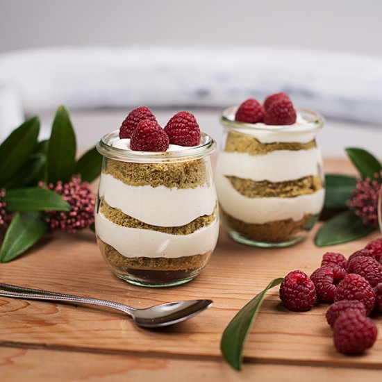 Matcha tiramisu